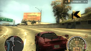 NFS Most Wanted 2005 Challenge Series #9 Chevrolet Corvette C6  - Toolbooth Time Trial