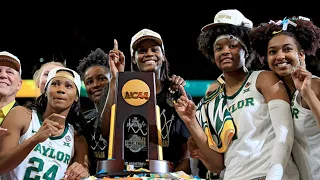 Baylor's full 2019 NCAA tournament trophy celebration