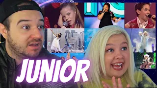 All the winners of the Junior Eurovision Song Contest (2003 - 2020) | COUPLE REACTION VIDEO