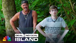Aron Gets Sabotaged in the Banker's Most Difficult Challenge Yet | Deal or No Deal Island | NBC