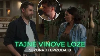 Tajne vinove loze 3. sezona 18. epizoda - Da li će Zoran reći Veri šta je Vuk uradio?! (sadržaj ep.)