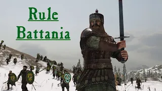 Modded Battania vs Modded Vlandia (Mount and Blade 2: Bannerlord Campaign Battle)