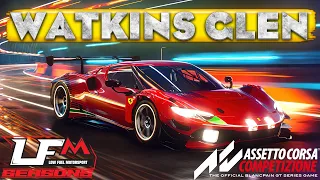 LFM WG. Американская монца. Assetto Corsa Competizione