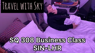 SQ 308 Business Class | Singapore to London