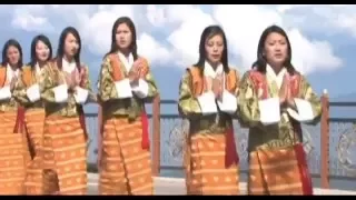 Dechen Lhundrup Bhutanese Music Video Traditional Song & Dance