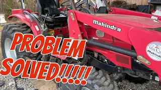 Mahindra 3016 Shuttle Shift Tractor Flaw FIXED! also...I need your help!!