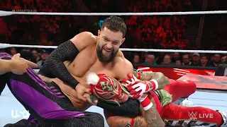 WWE RAW FINN BALOR VS REY MYSTERIO 04/10/23