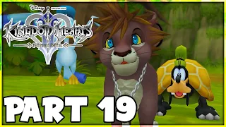 Kingdom Hearts II Final Mix Walkthrough PART 19 - Pride Lands (PS4 1080p)