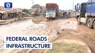 Umahi Inspects Koton-Karfe-Lokoja / Ganaja-Ajaokuta Roads