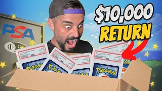 I graded all my BEST CARDS! - Insane Pokemon PSA Return!