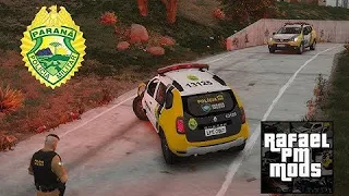 GTA 5 MOD POLICIA -  RPA PMPR - TROCA DE TIROS