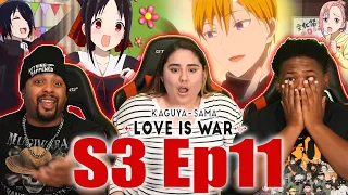 THING GO TO WELL! kaguya sama love is war Season 3 Reaction episode 11