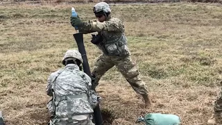 1st Brigade Mortar Live Fire Training