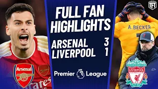 Arsenal SMASH Liverpool! TITLE RACE ON🏆 Arsenal 3-1 Liverpool Highlights