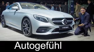 Mercedes S-Class Coupé & Cabriolet Facelift 2018 REVIEW S450 S63 S65 AMG S-Klasse - Autogefühl