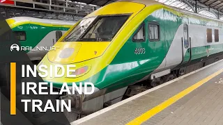 Inside of A High-Speed Irish Train from Dublin to Cork | Ireland Trains | Rail Ninja Review