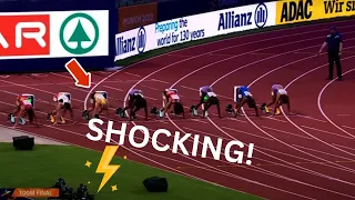 Shocking! 100m Women's Final Munich European Championships 2022