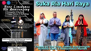 SUKA RIA HARI RAYA | Line Dance | D.W.M LD| Choreo VEE TRIAS, SWESTY, MIMITHA & MAMEK | TITIK KUMPUL