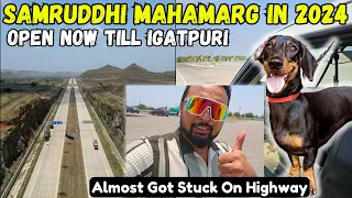 Almost Got Stuck On Samruddhi Mahamarg | Akola To Mumbai Solo Trip With Pet Dog Kaju FINALLY !