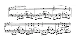 Bortkiewicz - Etude Op. 29, No. 3, Appassionato "La Brune" - Cyprien Katsaris Piano