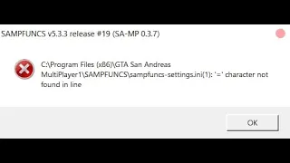 [SAMP] Erro na SampFuncs Facil de resolver GTA SAMP PC