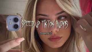 speed up tiktok audios that I would repeat many times