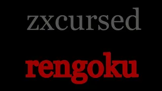 zxcursed - rengoku (текст песни ) (full)