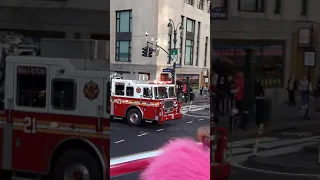 FDNY Truck 21 Responding 🇮🇪😁