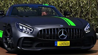 Mercedes Benz AMG GT-R Roadster with Castom engine sound [GTA V Mod]