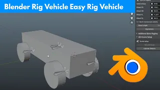 Blender Rig Vehicle | How to Rig Vehicle in Blender 2.92 Blender Easy Rig Vehicle 2021 #Blender