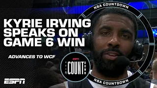 'Do you REALLY want to go to a Game 7 in OKC?' - Kyrie on his speech to the Mavs | NBA Countdown