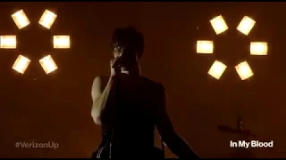 Shawn Mendes -‘In My Blood’ at the VerizonUp exclusive concert in NYC
