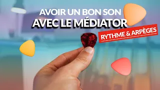 Comment BIEN jouer au MÉDIATOR (rythme & arpèges) – Tuto guitare débutant