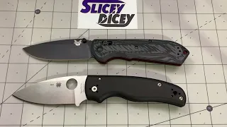 Spyderco Shaman VS Benchmade 560BK-1 "Super Freek"