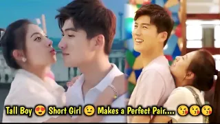 Short Girl Jump High For Kiss Her LOVER We Fall In Love [Part 2] #kdrama #chinesedrama