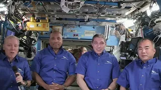 Astronauts prepare for SpaceX Dragon splashdown after 6-month space station stay