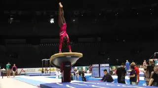 Simone Biles - Vault 2 - 2013 World Championships - Podium Training