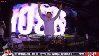 Red Bull 3Style 2018 - DJ Cross - Elimination Night 3 WINNING SET