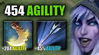 Biggest agility bonus Drow Ranger [Marksmanship + Essence Shift] Ability draft
