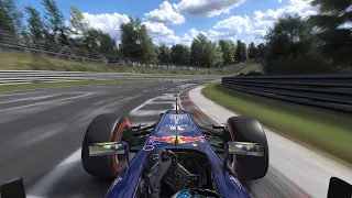 Sebastian Vettel PUSHING to the LIMIT at the Nordschleife in his 2011 RB7! 😍