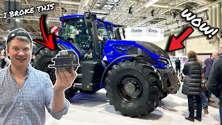 IS THIS THE BEST LOOKING TRACTOR IN THE WORLD? UK LARGEST MACHINERY SHOW!
