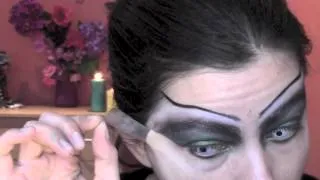 THE CROW- makeup tutorial halloween 2015