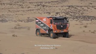 Nr.550 South Racing Service. Tomas Tomecek, Leopold Padour, Niccolo Funaioli. TATRA Trucks.