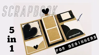 Scrapbook cho người mới bắt đầu (Scrapbook for beginners) - NGOC VANG Handmade