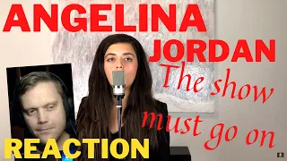 Recky reacts to: Angelina Jordan - Show must go on (Queen cover)