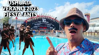 Mi primera vez en Ushuaia: El Club mas grande al aire libre en Ibiza/Fiesta Ants/Playa D´en Bossa