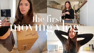 vlog / it's finally time - the first moving vlog!