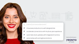 How to meet eCommerce demands with Pronto Xi ERP & analytics