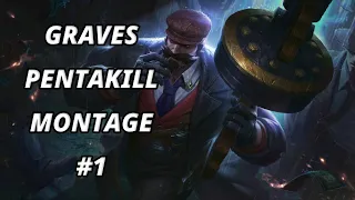 그레이브즈 펜타킬 모음 Graves Pentakill Montage #1 그레이브즈 매드무비