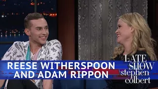 Reese Witherspoon Meets Her Olympic Hero Adam Rippon